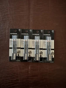 (4) Covergirl Liner Easy Breezy Brow Fill + Define Pencils #500 Black NEW - Picture 1 of 2