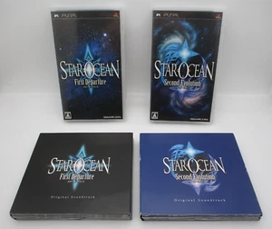 PSP STAR OCEAN 1 & 2 w/ Original Soundtrack CD Japan import Motoi Sakuraba - Picture 1 of 15