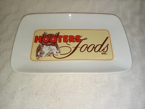 NEW Hooters Foods Restaurant Ceramic Platter Tray 6" x 9" - Picture 1 of 2