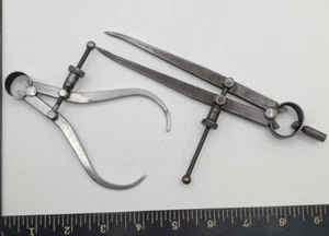 (2) L.S. Starrett Feder 4" Außen Bremssättel & 5,5" Kompass - Bild 1 von 11