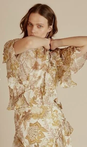 THURLEY Dress Solar Mini Size AU 6 / US 2 EUC Frills Races Lace Details - Picture 1 of 12