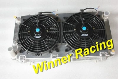 RADIADOR Y VENTILADOR DE ALUMINIO PARA TOYOTA MR2 AW11 1.6L 4A-GE/GZE; AW10 3A-LU 1.L 84-89 Foto 1 de 4