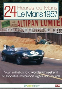 LE MANS 1957 REVIEW - Ecurie Ecosse Jaguar D-Type 3.8L S6 - 60 minute - NEW DVD - Picture 1 of 1