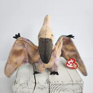 Peluche Ty Beanie Babies Pterodáctilo Peluche Swoop Dinosaurio De Colección 2000 Y2K - Imagen 1 de 13