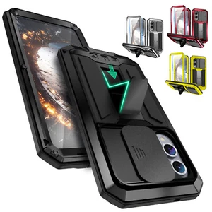 Shockproof Metal Stand Case Cover with Lens Cover for Samsung Galaxy S25 Edge - Picture 1 of 33