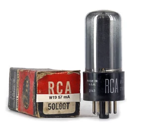 50L6GT RCA NOS Tube  Röhre Lampe TSF Valvola 真空管  진공관 Valve  电子管 Valvula - Picture 1 of 1