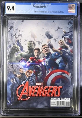 AVENGERS Magazine #1 CGC 9.4 Age of Ultron! (2015) Photo Cover - Image 1 of 3
