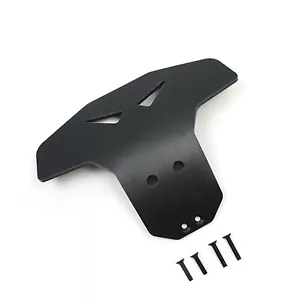 Placa protectora delantera de nailon negra negra negra de nailon para coche de radiocontrol nueva para coche TEKNO EB48 - Imagen 1 de 7