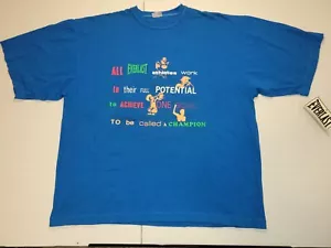 Camisa De Colección Everlast Gimnasio Culturismo Logo Gráfico Para Hombres XL Campeón Un Gol - Imagen 1 de 9