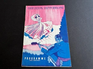 Brighton Hippodrome Variety Theatre Programme - w/c April 26th 1954 - Picture 1 of 4