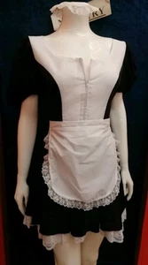Rocky Horror Show Costume Fancy Dress 10 12 Size French Maid Magenta Hire Qualit - Picture 1 of 5