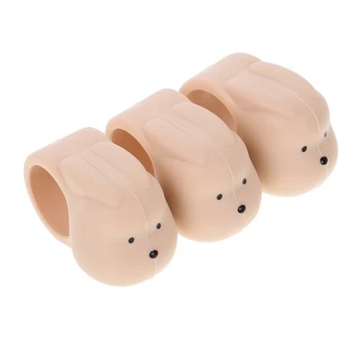  3 Pcs Tür Stoßschutz Türgriff Stopper Knaufabdeckungen Wandschutz - Bild 1 von 4