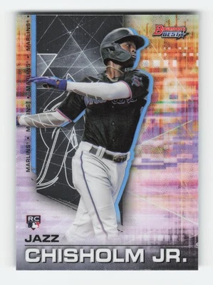 2021 Bowman's Best #26 Jazz Chisholm Jr. RC Near Mint or Better - Image 1 of 2