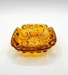 MCM Braunglas Bubble Art Aschenbecher 1960 - Bild 1 von 4