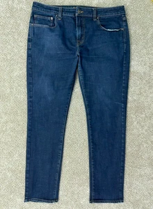 Pantalones de mezclilla para hombre American Eagle 36x32 True 36x30 azul ajustados 360 Extreme Flex - Imagen 1 de 15