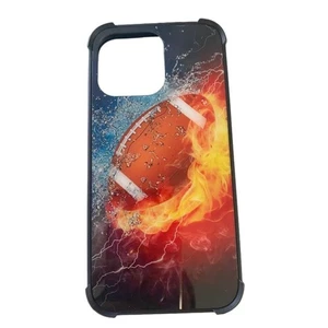 New Compatible w/ Iphone 14 Pro Max Case 6.7 Football Graphic Phone Case Cover  - Picture 1 of 6