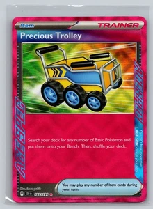 Pokemon Precious Trolley ACE SPEC Rare SV08: Surging Sparks 185/191 NM - Picture 1 of 2