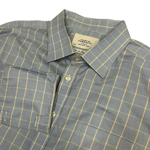 Charles Tyrwhitt Hemd Herren 19/38 bügelfrei Classic Fit Gingham kariert French Cuff - Bild 1 von 8