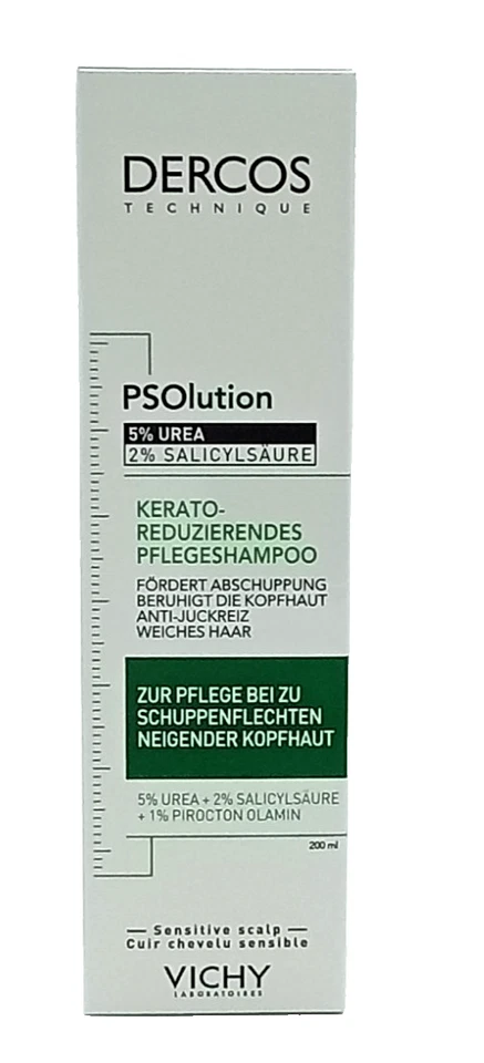 Vichy Dercos 5% Urea Psolution Shampoo, 200 ml, PZN 17258412 - Image 1 of 1