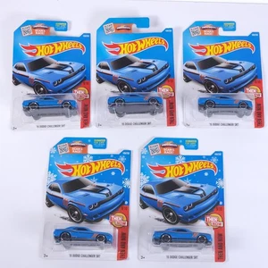 Hot Wheels Antes y Ahora Lote 5x Dodge Challenger SRT Azul Copo de Nieve Lote de 5 - Imagen 1 de 2