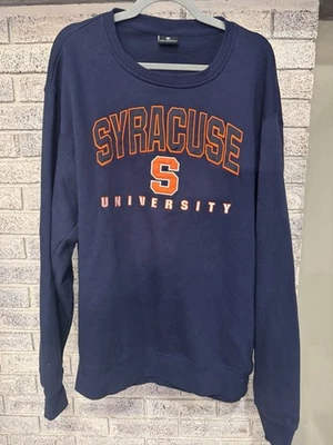 Syracuse University Sweatshirt Size XXL Blue Orange Colosseum - No Tags - Image 1 of 4