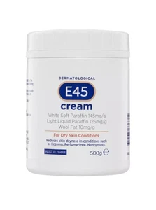 E45 Dermatological Cream 500g for Dry Skin Conditions and Eczema Non-Greasy - Picture 1 of 2