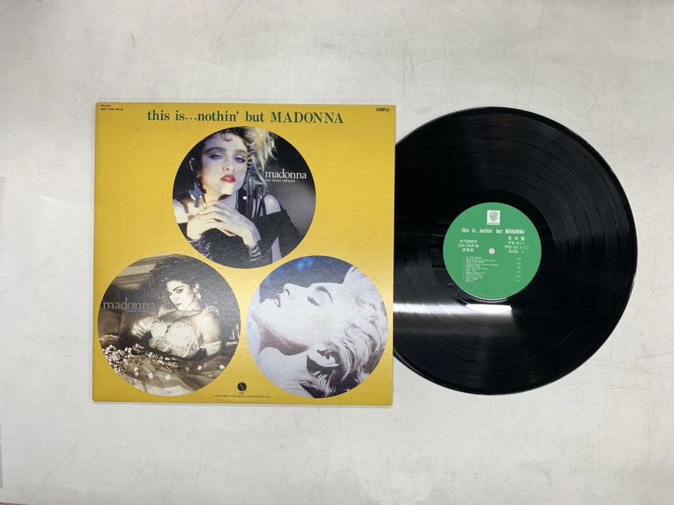 MADONNA THIS IS...NOTHIN' BUT MADONNA Japan LP [26481ER] - Image 1 of 2