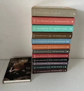A Series Of Unfortunate Events Lemony Snicket 1st Editions H/C 2-13 + Bonus Book - Picture 1 of 12