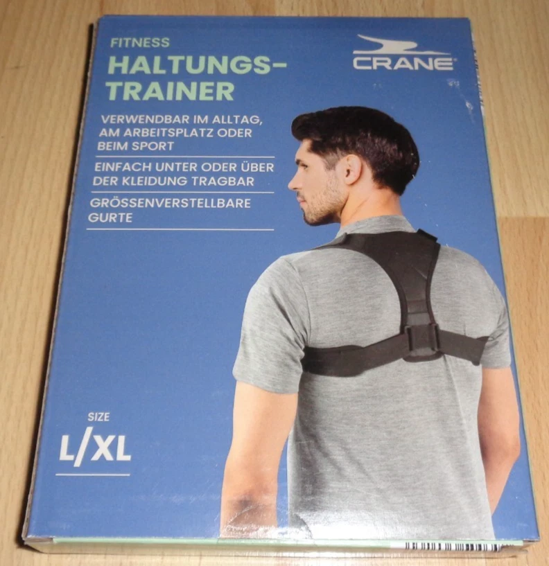 CRANE Haltungstrainer Grösse L/XL,für Alltag/Sport,NEU!