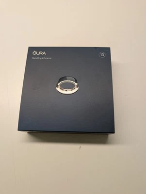 Oura Ring Gen 4  Size 13 Ceramic Midnight - Image 1 of 2