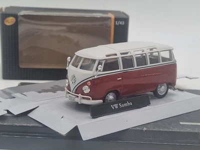VOLKSWAGEN T1 Samba minibus - Cararama/Hongwell - Scala 1/43 - Immagine 1 di 4