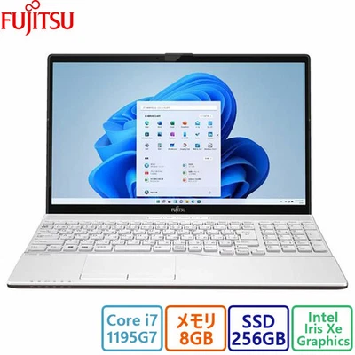 Fujitsu FMV LIFEBOOK AH50/G FMVA500GW/Core i7/8GB/256GB/15.6 tipo/Windows 11 Foto 1 de 3