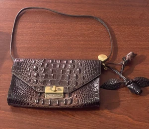 Vintage Brahmin Schultertasche Krokodilleder - Bild 1 von 5