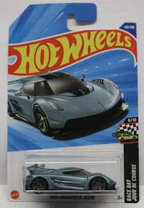 2025 HOT WHEELS * N CASE * 2020 KOENIGSEGG JESKO BLUE RACE DAY 5/10 - Picture 1 of 2