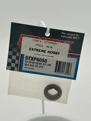 DURATRAX - SS SPUR GEAR 32T HPI RS4 KYO OS DTX - #DTXP6050 - NOS - Image 1 of 2