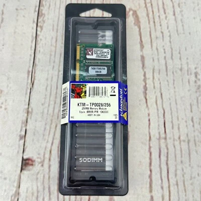 Kingston 512 MB PC2100 DDR-266 Laptop Memory RAM KTM-TP0028/512 New - Image 1 of 4