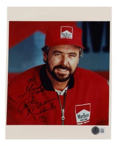 Rick Mears Signed 8x10 Photo Inscribed "94", "Good Luck" & "Thanks" (Beckett) - Picture 1 of 1