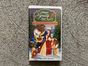 Beauty and the Beast: An Enchanted Christmas VHS 1997 Disney Video Cassette - Picture 1 of 3