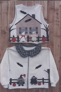 DOLLS By Ruth-Trick or Treat Pattern-Vest or Jacket-Sweatshirt - Picture 1 of 1