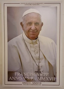Vatikan Euro Münzen KMS 2016 UND 2017 im Buch Papst Franziskus - Bild 1 von 4