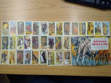 Brooke Bond Tea Picture Cards - African Wild Life