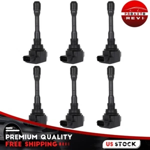 6pcs New Ignition Coil For 2016 2017 2018 2019 Infiniti Q50 3.0L V6 UF819 - Picture 1 of 9