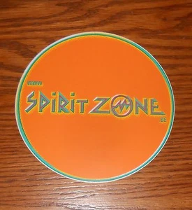 Spirit Zone Sticker Circle Decal Promo 4.5” Record Label Trance Music RARE - Picture 1 of 1
