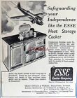 Wartime 'ESSE' Cooker & Heat Storage Range Advert #2 : Original 1940 WW2 Print