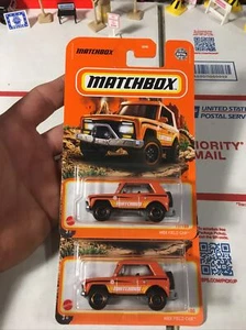 MATCHBOX 2020 MBX FIELD CAR Lot Of 2 Free Box Ship! (63) - Picture 1 of 7