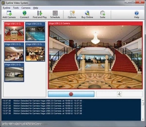 EyeLine Professional Video Surveillance Single Camera Security Software from NCH - Picture 1 of 2