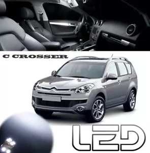 Per Citroen C-Crosser 14 Lampadine LED Plafoniera Interno Bagagliaio ~ - Foto 1 di 6