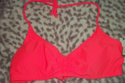 Top de bikini No Boundaries Atomic Sunset naranja halter junior damas talla XL (15-17) Foto 1 de 4