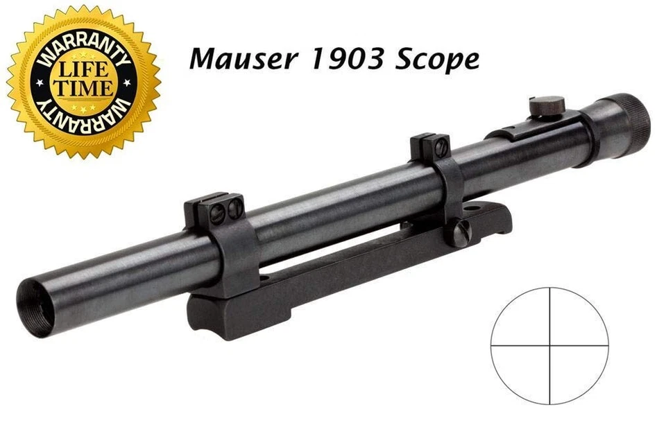 Mira para rifle SPRINGFIELD 1903 A4 tubo de acero con taladro de montaje de acero y grifo incluidos Foto 1 de 4