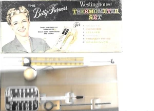 THE BETTY FURNESS WESTINGHOUSE THERMOMETER SET, 1950'S, UNUSED - Picture 1 of 1